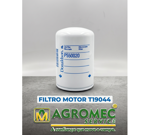 FILTRO OLEO DO MOTOR DONALDSON P550020 / T19044 - TRATOR JOHN DEERE 5403/5303