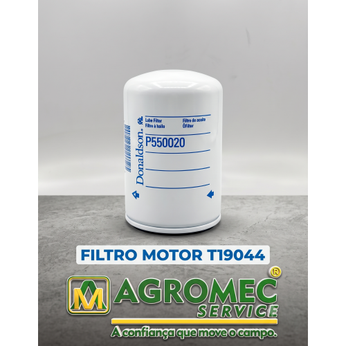 FILTRO OLEO DO MOTOR DONALDSON P550020 / T19044 - TRATOR JOHN DEERE 5403/5303