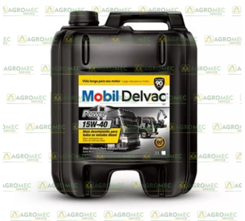ÓLEO MOTOR MOBIL DELVAC POWER 15W40 20 LITROS      